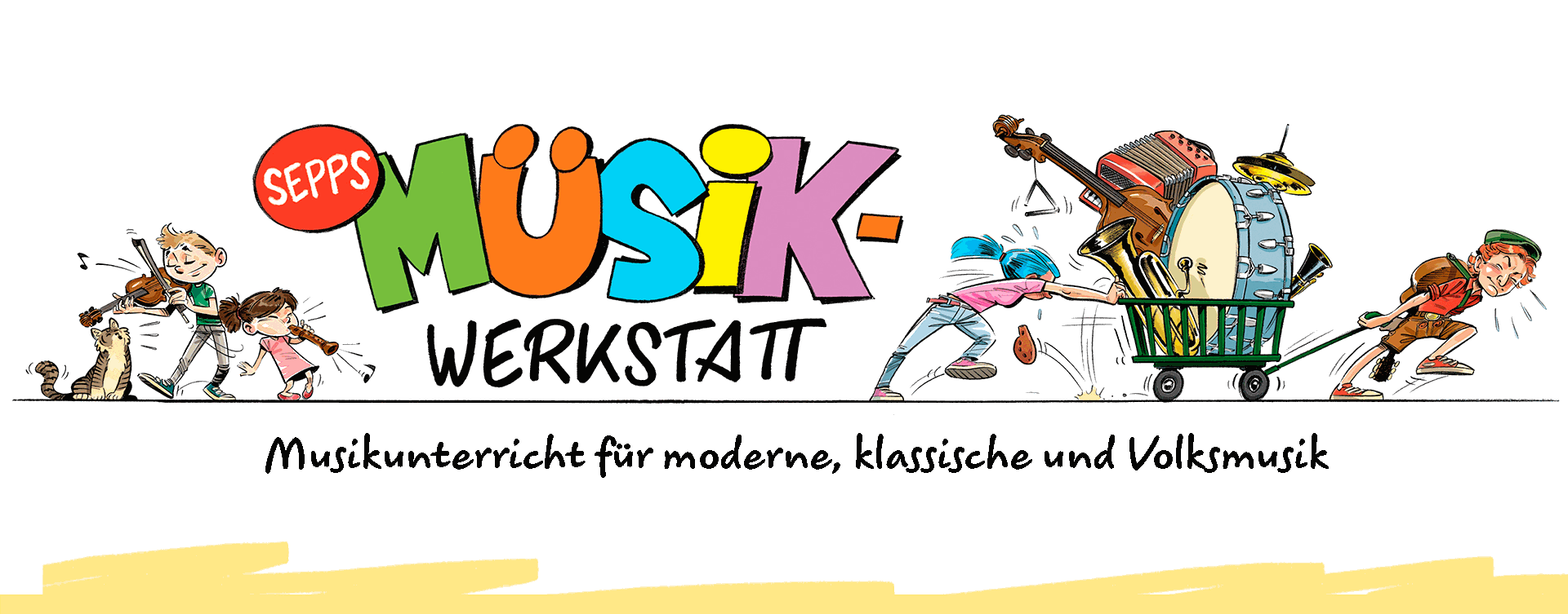 SEPPs MÜsikwerkstatt - Musikunterricht für moderne,klasische und Volksmusik